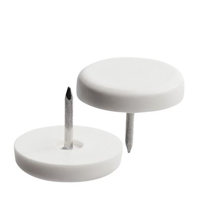 Puntine da disegno, ø = 15 mm bianco  | 100 unità imballate in modo sciolto in sacchetto 
