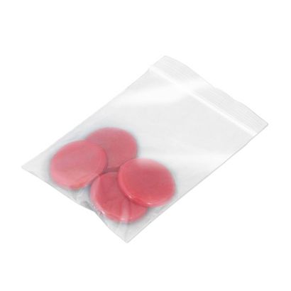 Puntine da disegno, ø = 30 mm rosso  | 4 unità in un sacchetto con chiusura ZIP 