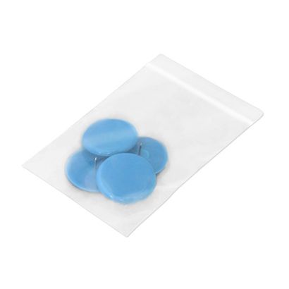 Puntine da disegno, ø = 30 mm blu  | 4 unità in un sacchetto con chiusura ZIP 