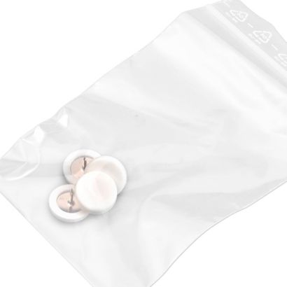 Puntine da disegno, ø = 15 mm 4 unità in un sacchetto con chiusura ZIP | null
