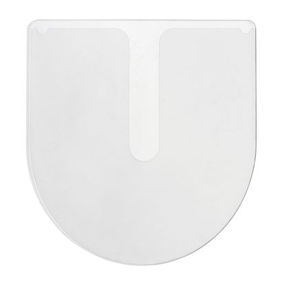 Tasche porta CD, autoadesivo, parte inferiore rotonda, trasparente 