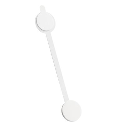 Wobbler per scaffale, metallo, 90 mm, rimovibile senza lasciare residuo, permanente 
