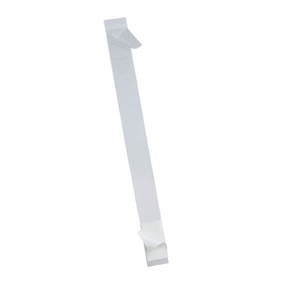 Wobbler per scaffale, plastica, 150 mm, rimovibile senza lasciare residuo, permanente 