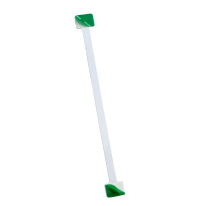 Wobbler per scaffale, alluminio, 195 mm, permanente 
