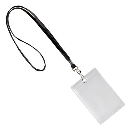 Porta badge da collo formato verticale | null | A7