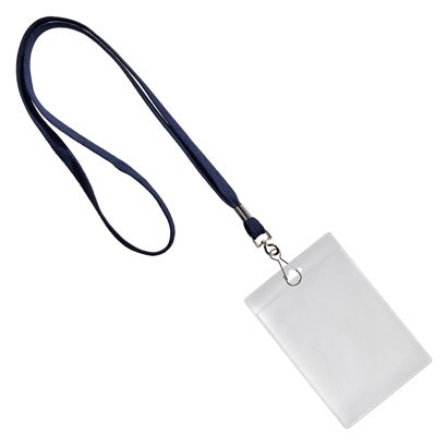 Porta badge da collo formato verticale | null | A7