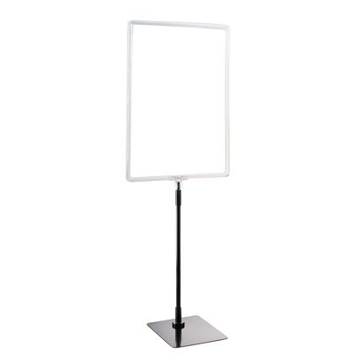 Cornice per poster con piantana telescopica (set) A3 null | null | superficie di base: nero