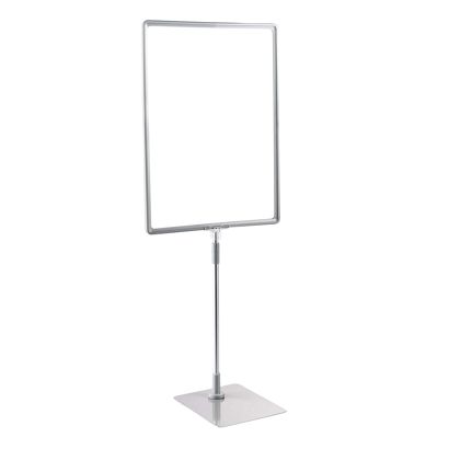 Cornice per poster con piantana telescopica (set) A3 null | null | superficie di base: grigio