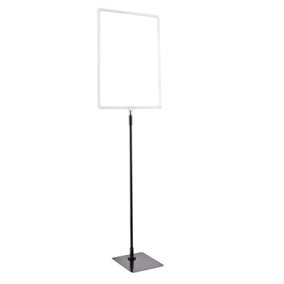 Cornice per poster con piantana telescopica (set) A3 null | null | superficie di base: nero