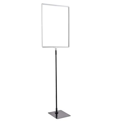 Cornice per poster con piantana telescopica (set) A3 null | null | superficie di base: nero