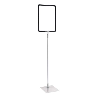 Cornice per poster con piantana telescopica (set) A4 null | null | superficie di base: grigio