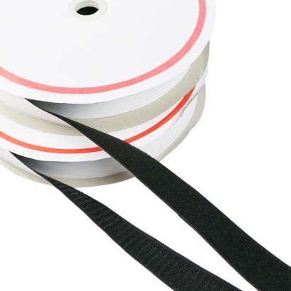 Nastro a strappo autoadesivo, set da nastro maschio + nastro femmina (25 m ciascuno) 38 mm | null