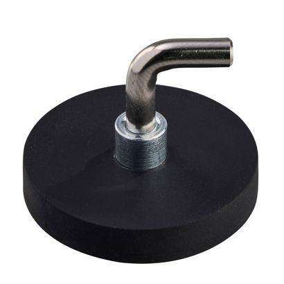 Magneti gommati con gancio, a forma di L 31 mm | null