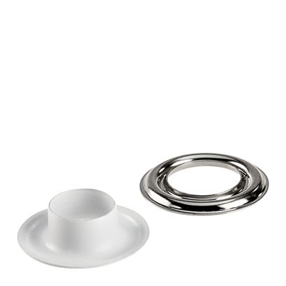 Occhielli per teloni inossidabili, autoperforanti, ottone null | Occhielli tondi #2 (⌀ 9,2 mm)
