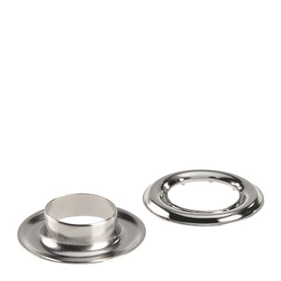 Occhielli per teloni inossidabili, autoperforanti, ottone null | Occhielli tondi #4 (⌀ 15,2 mm)
