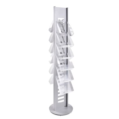 Yudu® - Vassoio espositore per gioielli, con 30 scomparti, colore