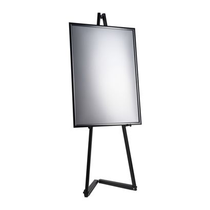 Cavalletto portatile in alluminio con cornice a scatto 