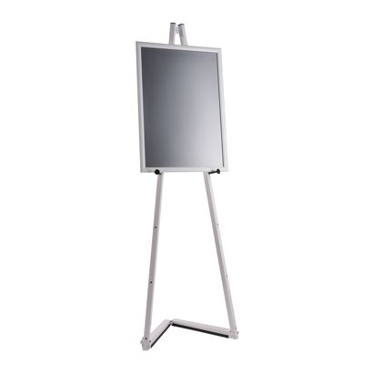Cavalletto portatile in alluminio con cornice a scatto null | A2 420 x 594 mm | 1.500 mm