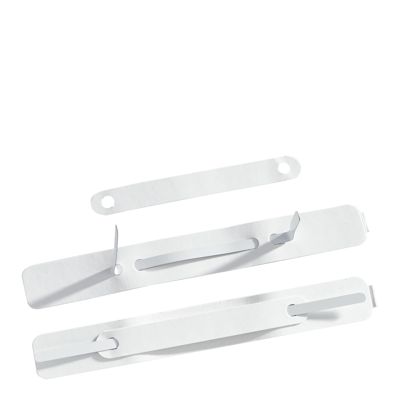 Fastener in cartone, autoadesivo, bianco, 150 x 20 mm 