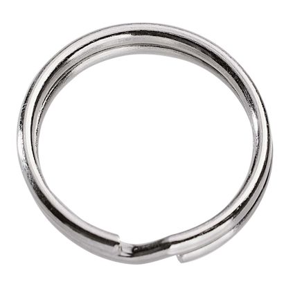 Anelli portachiavi, nichelati 20 mm