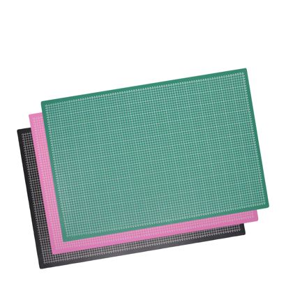 Tappetino da taglio A1, 90 x 60 cm, autorigenerante, con reticolato 