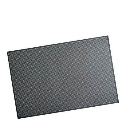 Tappetino da taglio grande, 150 x 100 cm, autorigenerante, con reticolato nero 