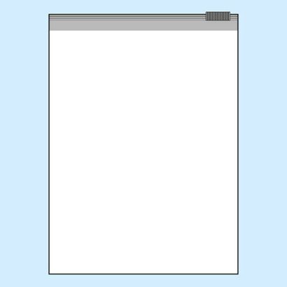 Sacchetti con chiusura a cursore, plastica PE 160 x 220 mm | 60 µm