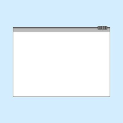 Sacchetti con chiusura a cursore, plastica PE 320 x 230 mm | 75 µm