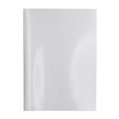Cartellina a rilegatura termica A4, cartoncino, per un massimo di 15 fogli, bianco 1,5 mm