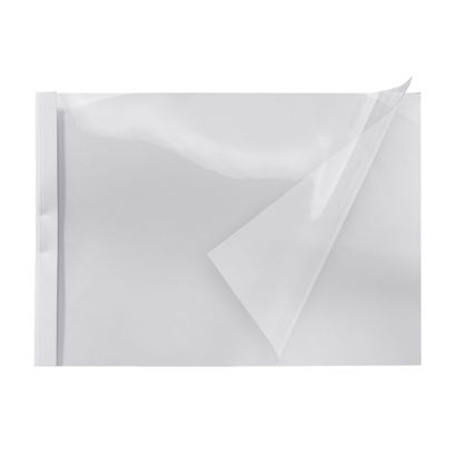 Cartellina a rilegatura termica A4, formato orizzontale, cartoncino, per un massimo di 60 fogli, bianco 6 mm