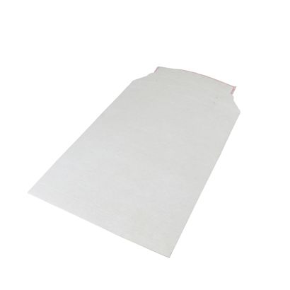 Busta in cartone A4, 24,5 x 34,5 x 3 cm, chiusura autoadesiva, apertura facilitata, bianco 