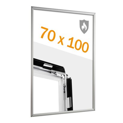 Cornice a scatto antincendio 70 x 100 con certificazione B-s1, d0 