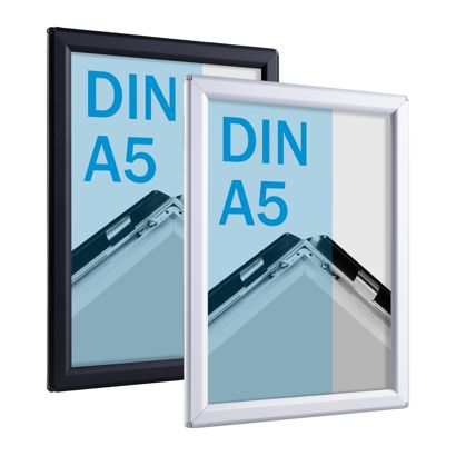 Cornice a scatto A5 Opti Frame, con supporto posteriore  