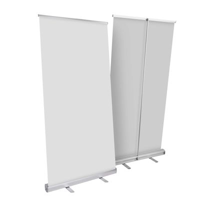 Roll Up Standard, senza stampa, 200 x 100 cm | argento 