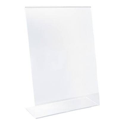 Porta avvisi da banco a L, PS, formato verticale | A3