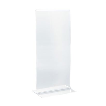 Porta avvisi da banco a T, PS formato verticale | 1/3 A4