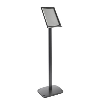 Espositore a leggio ECONOMY A4 con cornice a scatto nero 