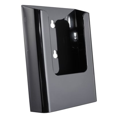 Porta brochure da parete, polistirolo, trasparente PTXD, 1 x null | 1/3 A4