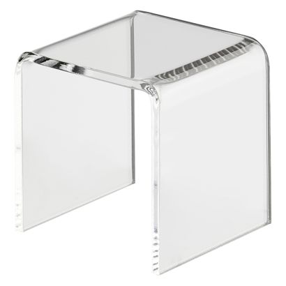 Espositore in acrilico a forma di U, trasparente 50 x 50 x 50 mm