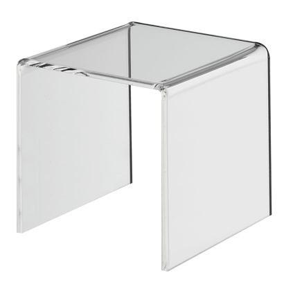 Espositore in acrilico a forma di U, trasparente 100 x 100 x 100 mm
