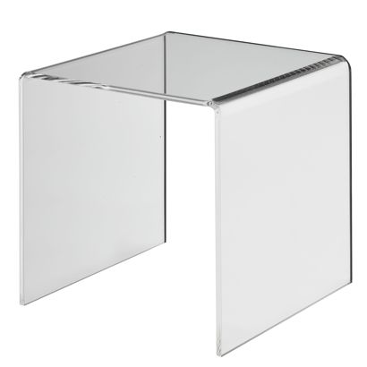Espositore in acrilico a forma di U, trasparente 150 x 150 x 150 mm