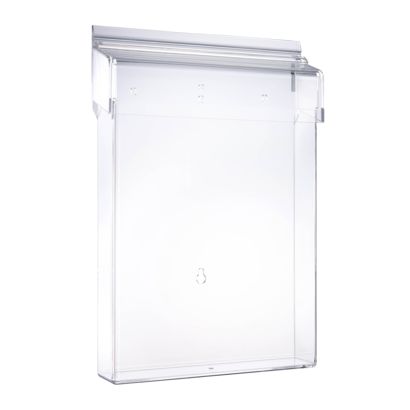 Porta brochure resistente alle intemperie con coperchio, robusto A4
