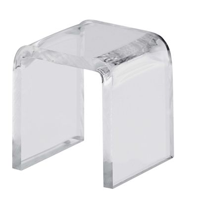 Espositore in acrilico a forma di U, trasparente 30 x 30 x 30 mm