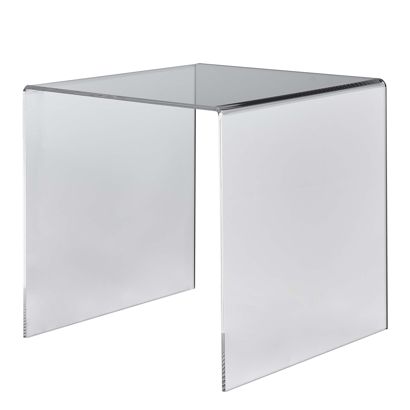 Espositore in acrilico a forma di U, trasparente 250 x 250 x 250 mm