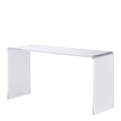 Espositore a ponte, acrilico, trasparente, rettangolare 200 x 100 x 70 mm
