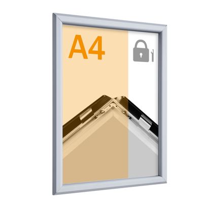 Cornice a scatto di sicurezza A4 19 mm