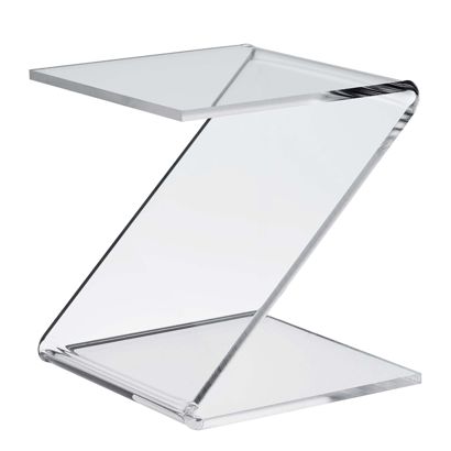 Espositore a Z, acrilico 100 x 100 mm