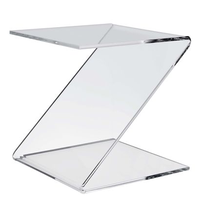 Espositore a Z, acrilico 150 x 150 mm