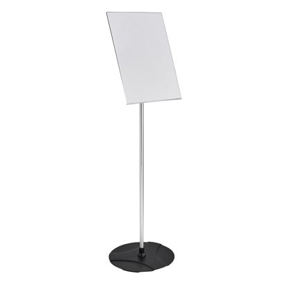 Espositore a leggio PULADI con cornice in acrilico, argento A3 29,7 x 42 cm