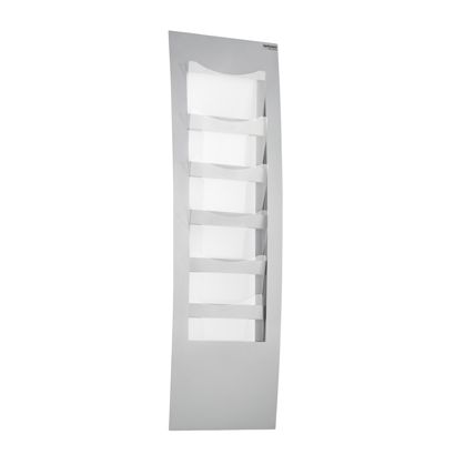 Porta brochure da parete VARIA, 6 x A4/ A5/ DIN lungo 